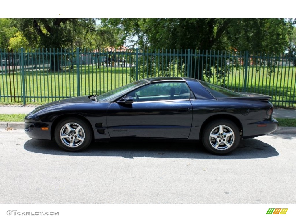 Navy Blue Metallic 2002 Pontiac Firebird Coupe Exterior Photo #70883392