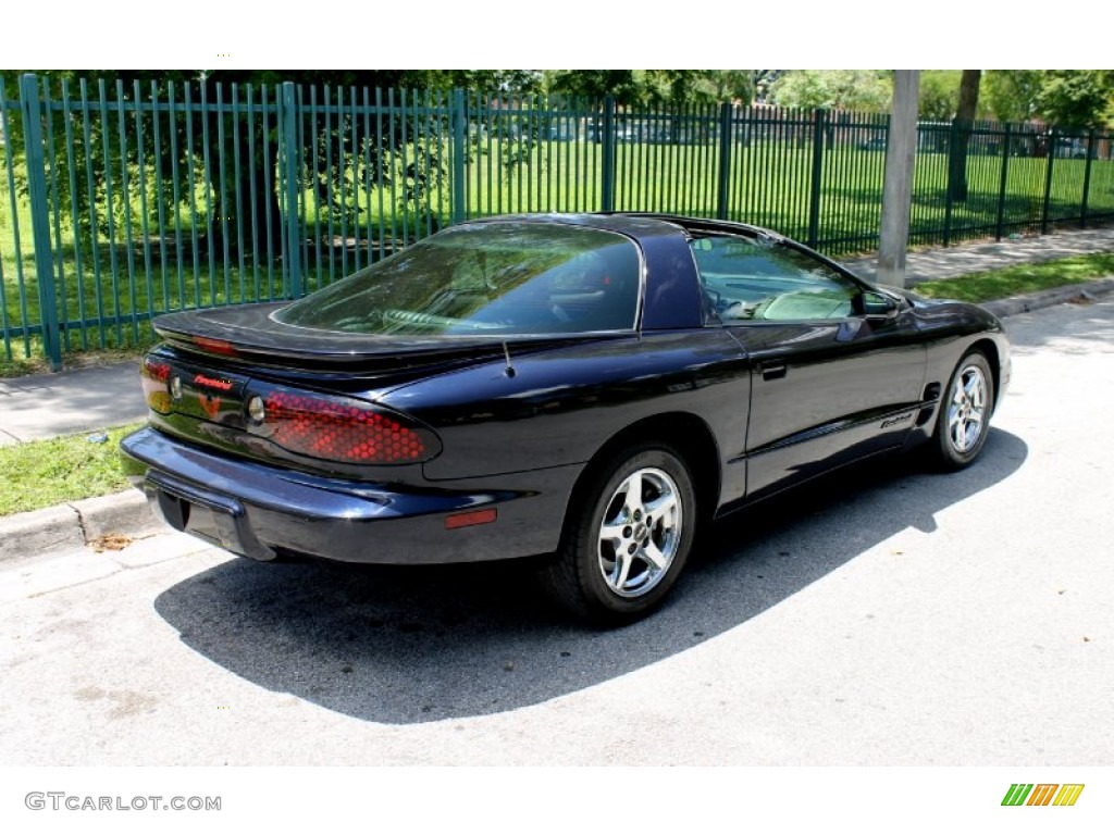 2002 Firebird Coupe - Navy Blue Metallic / Ebony Black photo #10