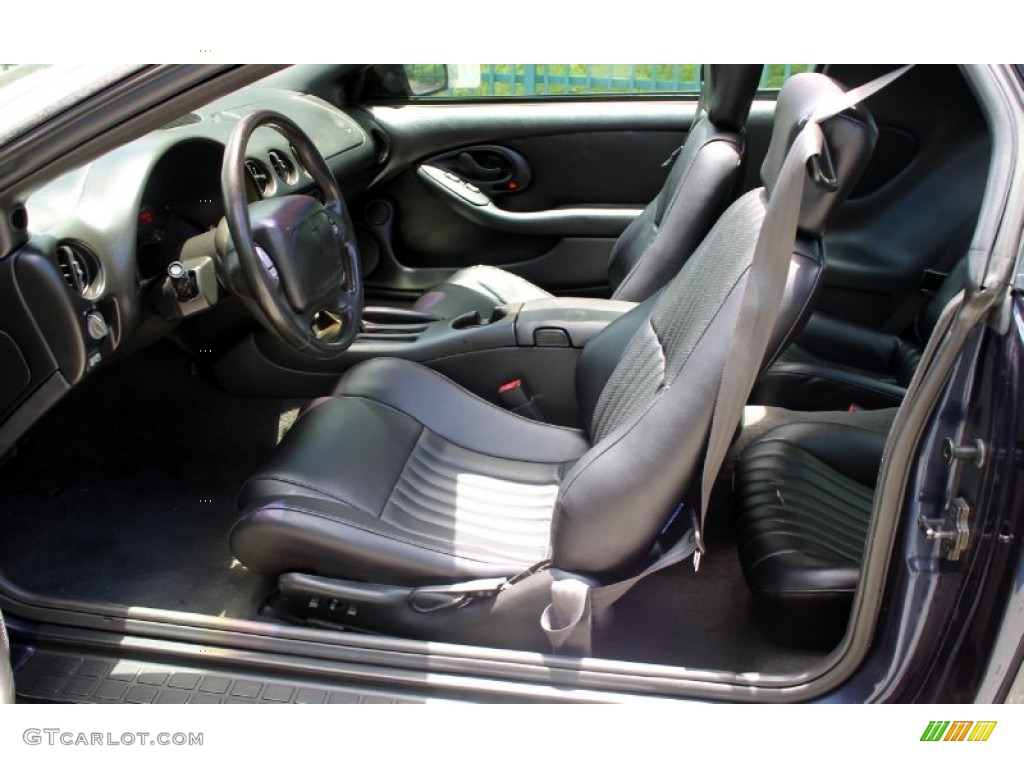 2002 Firebird Coupe - Navy Blue Metallic / Ebony Black photo #37