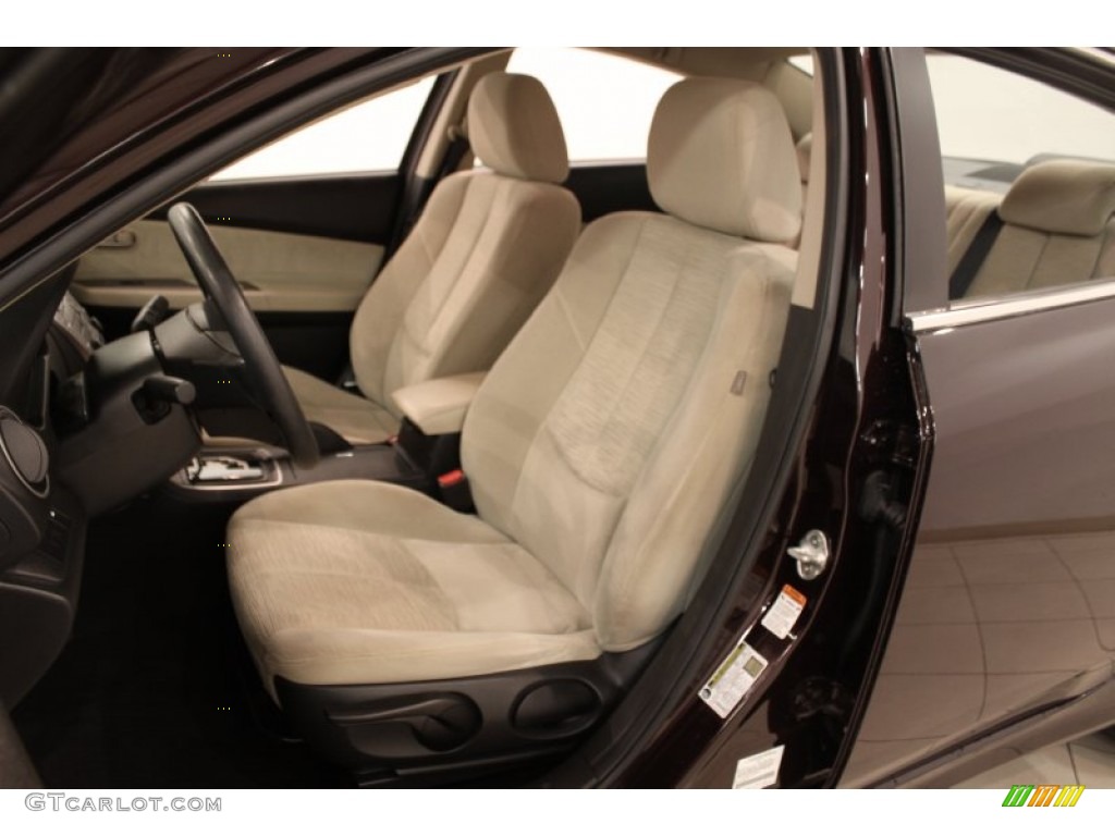 2010 MAZDA6 i Sport Sedan - Black Cherry Metallic / Beige photo #6