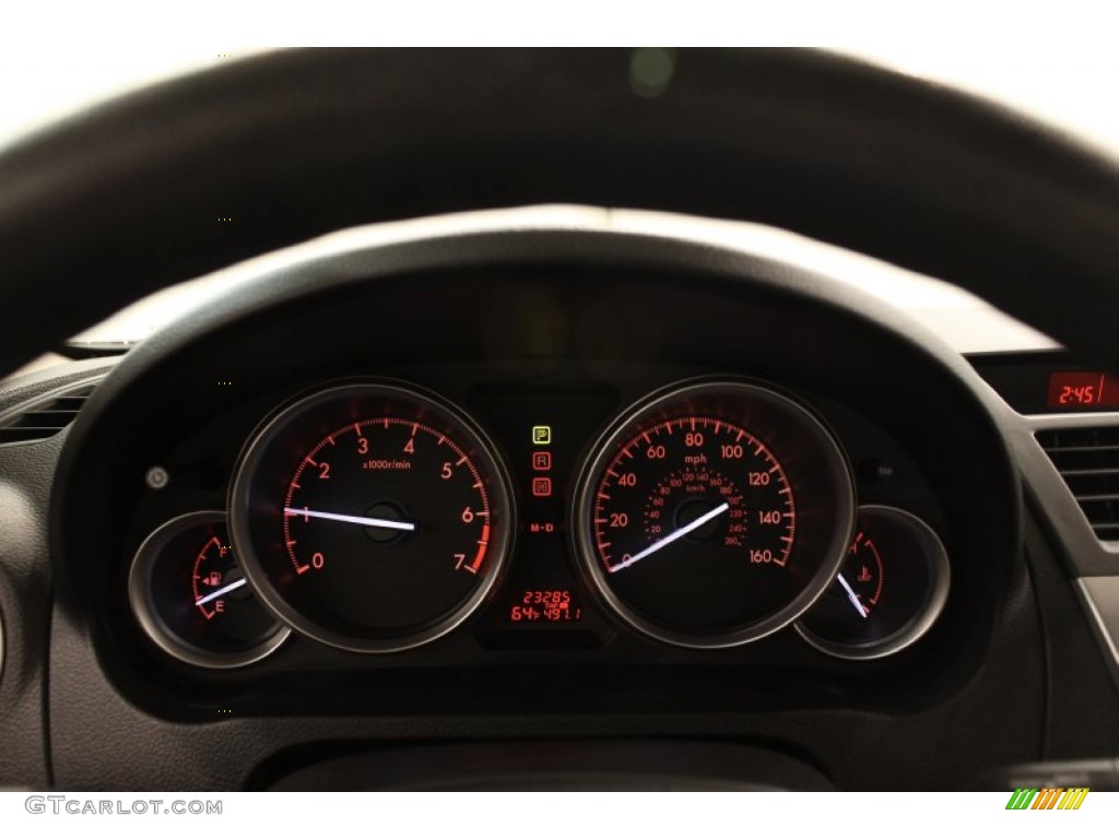 2010 MAZDA6 i Sport Sedan - Black Cherry Metallic / Beige photo #8