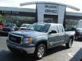 2010 Stealth Gray Metallic GMC Sierra 1500 SLE Extended Cab 4x4  photo #1