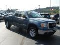 2010 Stealth Gray Metallic GMC Sierra 1500 SLE Extended Cab 4x4  photo #4