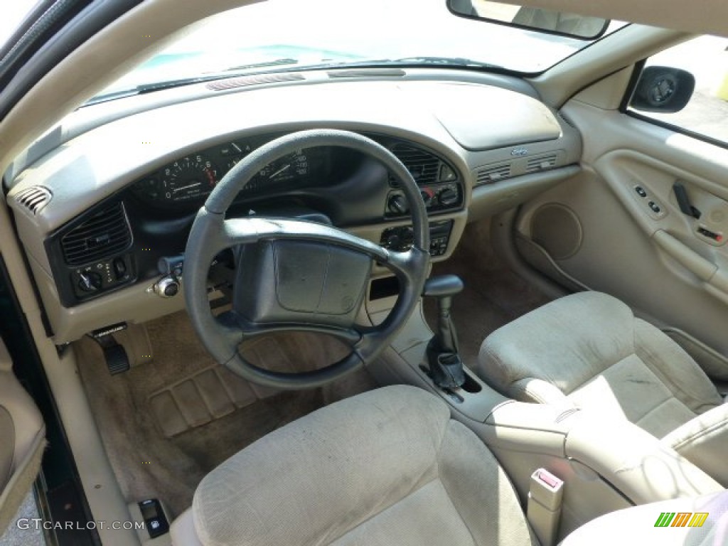 Taupe Interior 1996 Buick Skylark Custom Sedan Photo #70885870