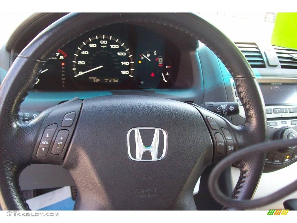 2006 Accord EX-L V6 Sedan - Graphite Pearl / Gray photo #5