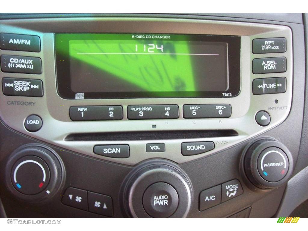 2006 Accord EX-L V6 Sedan - Graphite Pearl / Gray photo #6
