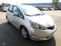 2013 Alabaster Silver Metallic Honda Fit   photo #6