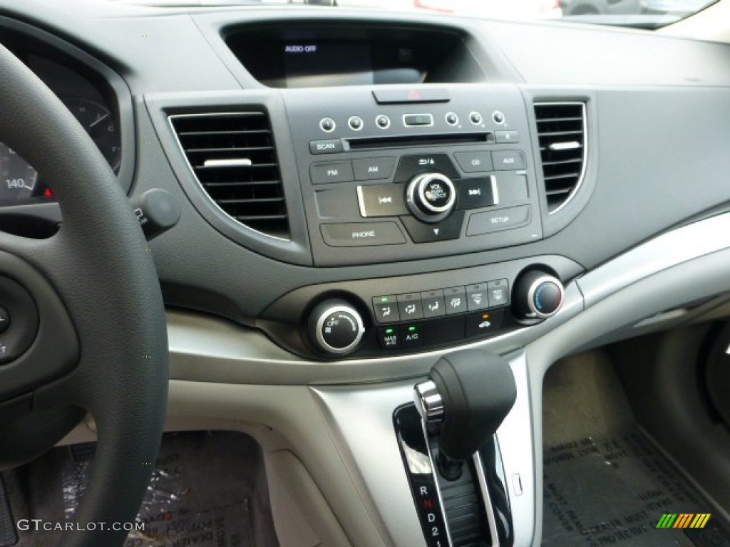 2012 CR-V EX 4WD - Polished Metal Metallic / Gray photo #18