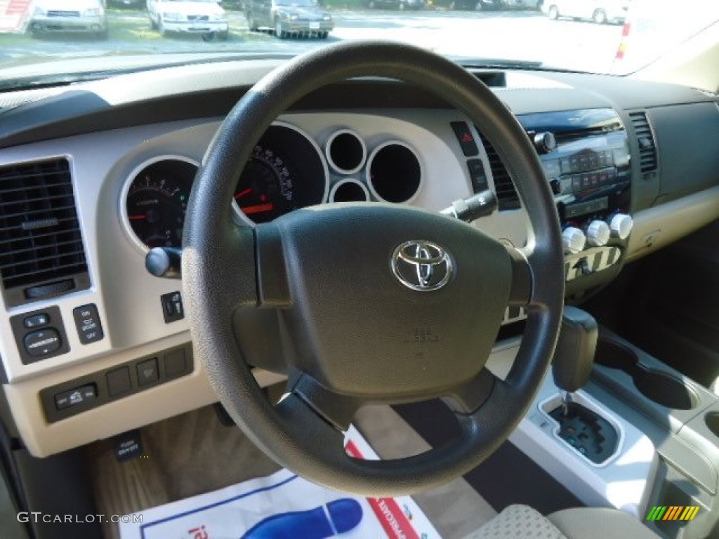 2007 Tundra SR5 Double Cab 4x4 - Pyrite Mica / Beige photo #15