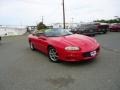 2001 Bright Rally Red Chevrolet Camaro Convertible  photo #1