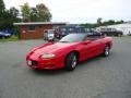 2001 Bright Rally Red Chevrolet Camaro Convertible  photo #3