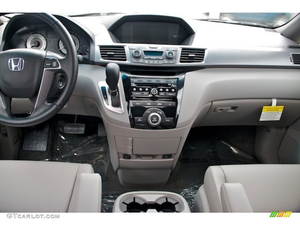 2013 Honda Odyssey EX-L Gray Dashboard Photo #70894054