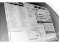 2013 Honda Odyssey EX-L Window Sticker
