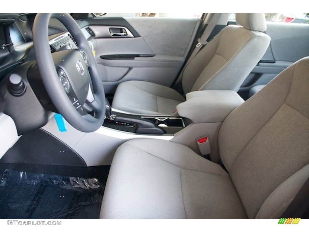Gray Interior 2013 Honda Accord LX Sedan Photo #70894181