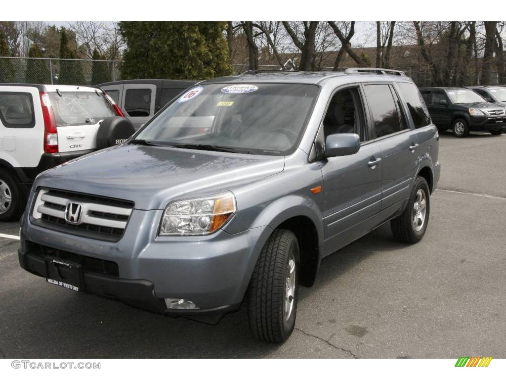 Steel Blue Metallic Honda Pilot