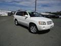 2003 Super White Toyota Highlander V6  photo #1