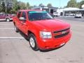 2007 Victory Red Chevrolet Avalanche LS  photo #7