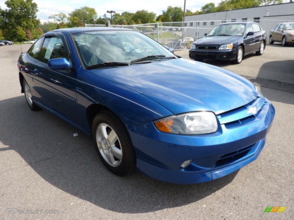 2004 Cavalier LS Sport Coupe - Arrival Blue Metallic / Graphite photo #1