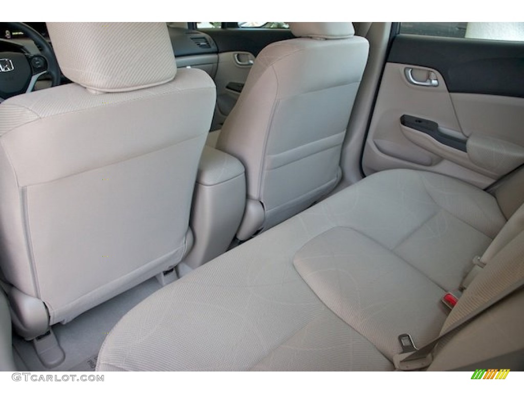 2012 Civic LX Sedan - Rallye Red / Beige photo #12