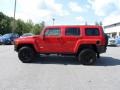 2007 Victory Red Hummer H3   photo #3