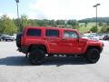 2007 Victory Red Hummer H3   photo #4