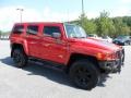 2007 Victory Red Hummer H3   photo #5