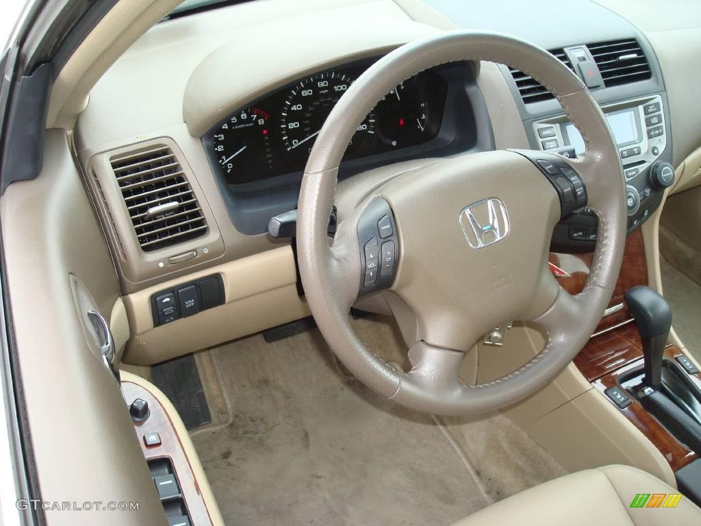 2007 Accord EX-L V6 Sedan - Carbon Bronze Pearl / Ivory photo #10