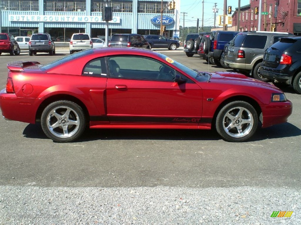 Redfire Metallic Ford Mustang