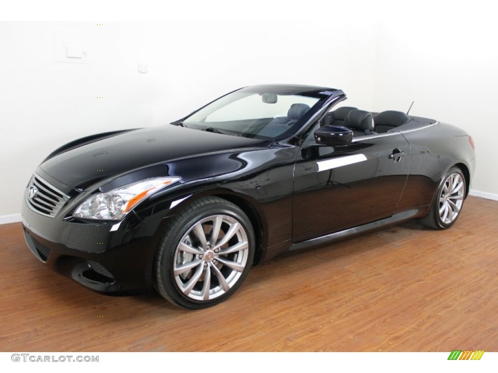 Obsidian Black 2010 Infiniti G 37 S Sport Convertible Exterior Photo #70899871