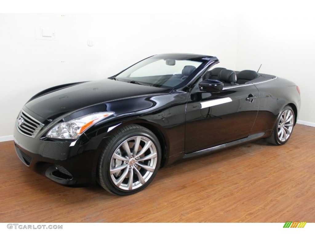 2010 G 37 S Sport Convertible - Obsidian Black / Graphite photo #1