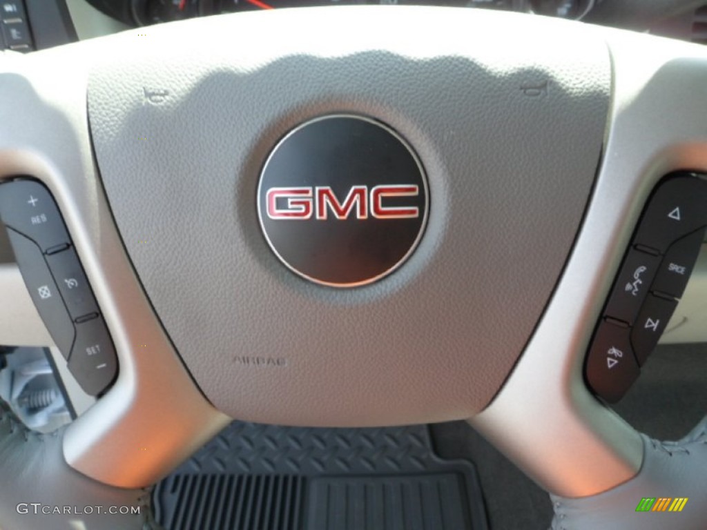 2013 Sierra 1500 SLE Crew Cab 4x4 - Summit White / Light Titanium/Dark Titanium photo #17