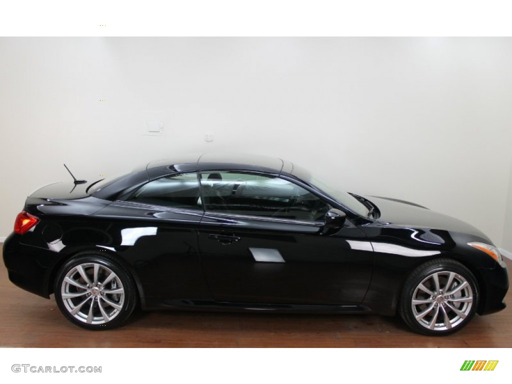 Obsidian Black 2010 Infiniti G 37 S Sport Convertible Exterior Photo #70899949