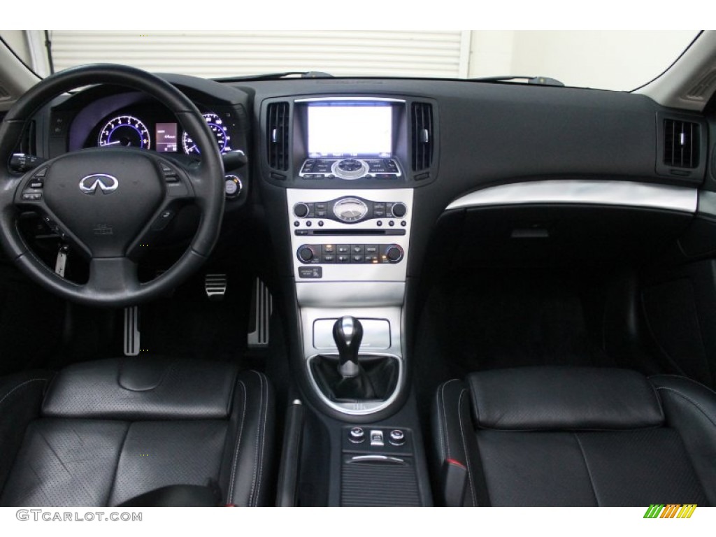 2010 Infiniti G 37 S Sport Convertible Graphite Dashboard Photo #70900030