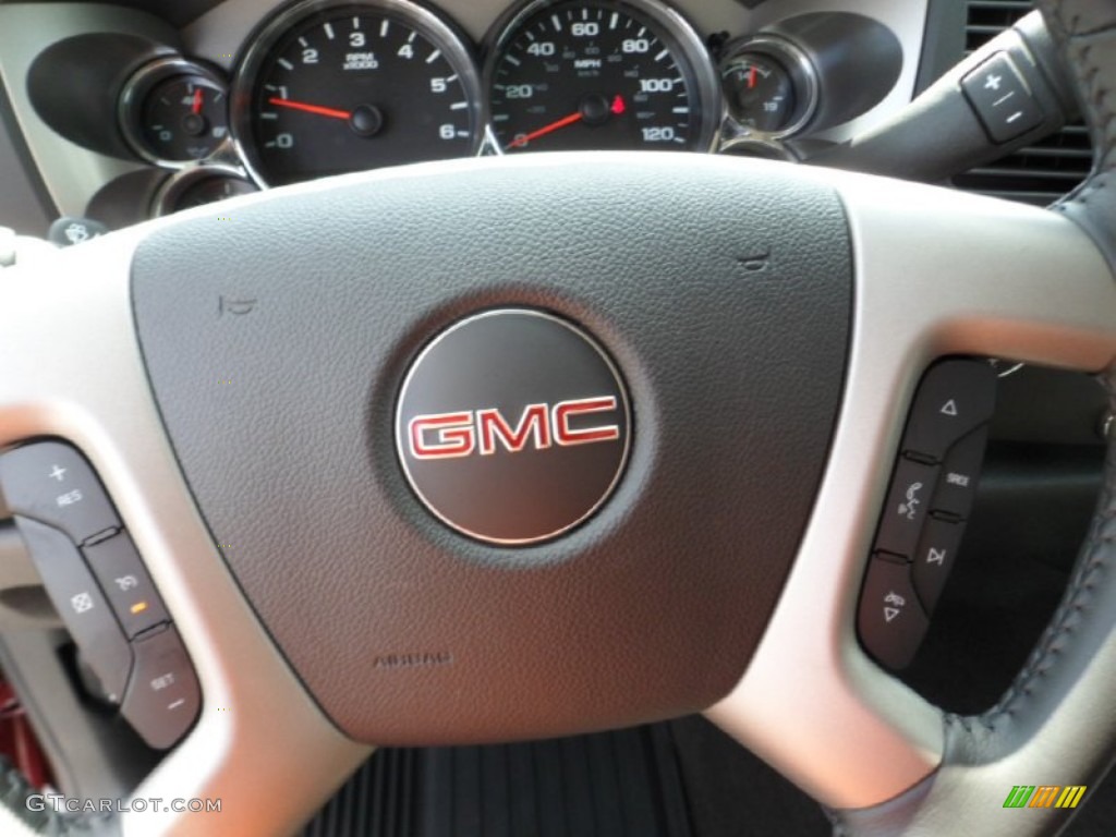 2013 Sierra 1500 SLE Crew Cab 4x4 - Sonoma Red Metallic / Ebony photo #17