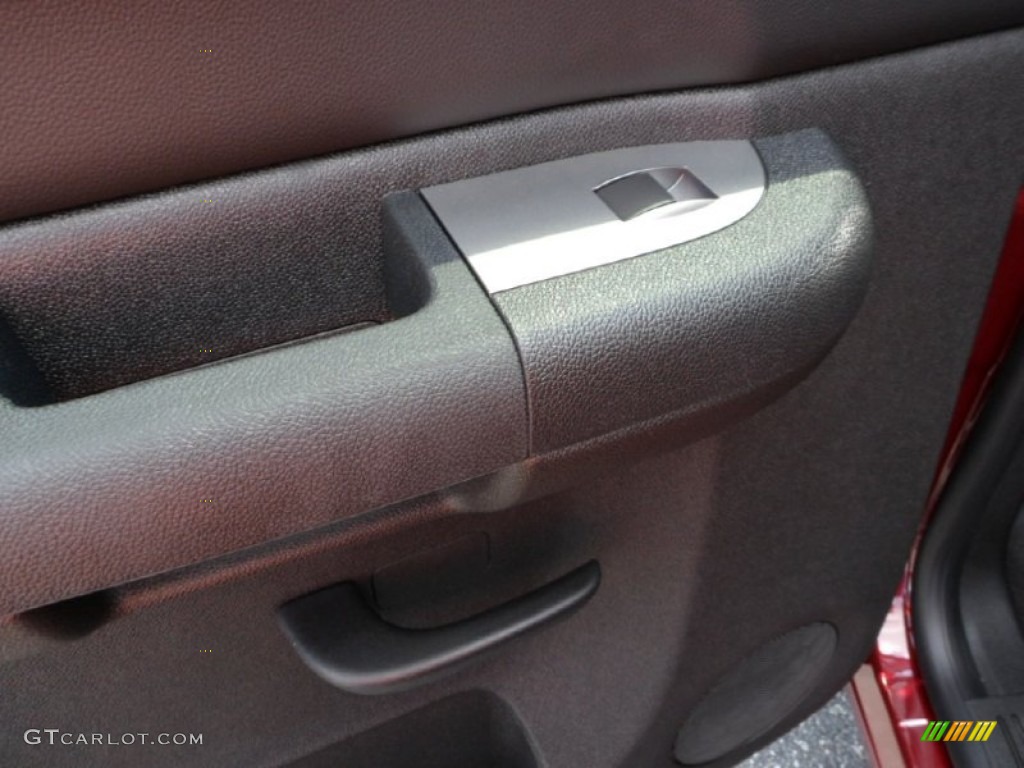 2013 Sierra 1500 SLE Crew Cab 4x4 - Sonoma Red Metallic / Ebony photo #28