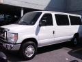 Oxford White - E Series Van E350 XLT Extended Passenger Photo No. 2