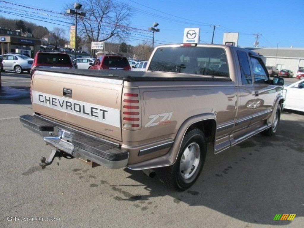 1997 C/K K1500 Silverado Extended Cab 4x4 - Light Autumnwood Metallic / Neutral Shale photo #7