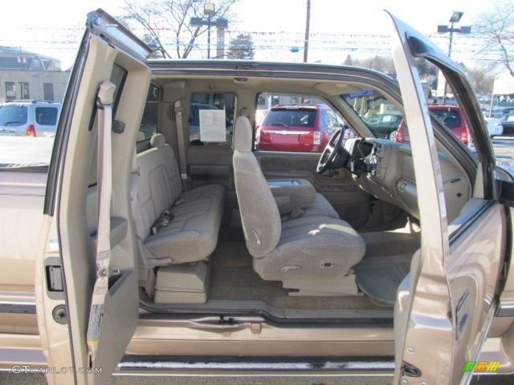 Neutral Shale Interior 1997 Chevrolet C/K K1500 Silverado Extended Cab 4x4 Photo #70901278