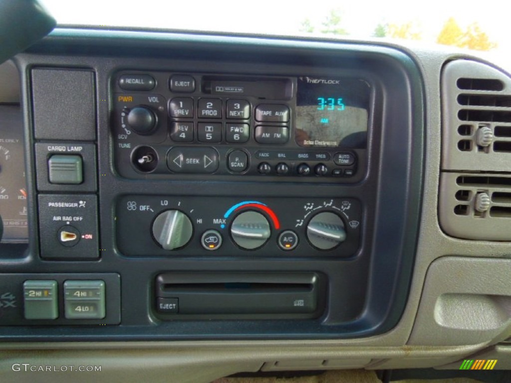 1998 C/K K1500 Extended Cab 4x4 - Emerald Green Metallic / Gray photo #14