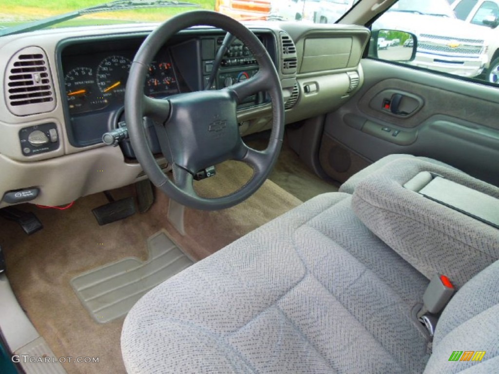 Gray Interior 1998 Chevrolet C/K K1500 Extended Cab 4x4 Photo #70901581