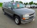 2002 Medium Charcoal Gray Metallic Chevrolet Suburban 1500 LT 4x4  photo #2