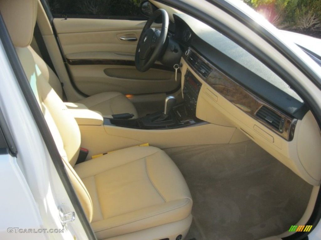 2006 3 Series 325xi Sedan - Alpine White / Beige photo #35