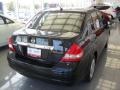 2009 Super Black Nissan Versa 1.8 S Sedan  photo #2