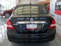 2009 Super Black Nissan Versa 1.8 S Sedan  photo #4