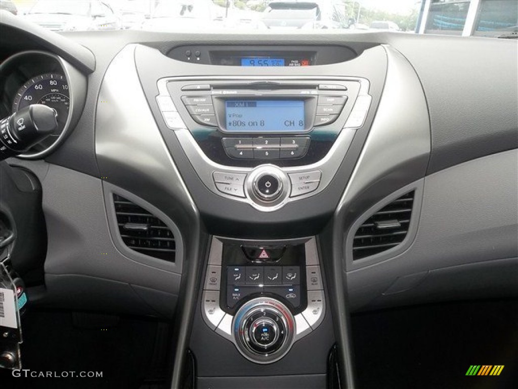 2013 Elantra GLS - Shimmering Air Silver / Gray photo #11