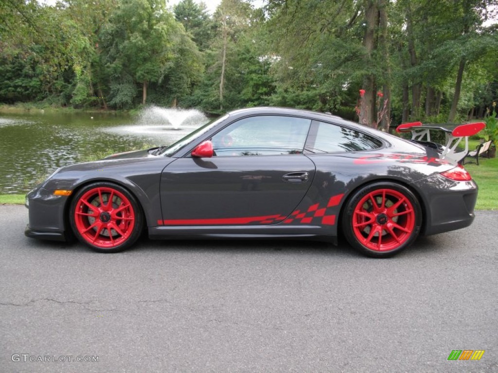 Grey Black/Guards Red 2010 Porsche 911 GT3 RS Exterior Photo #70903939