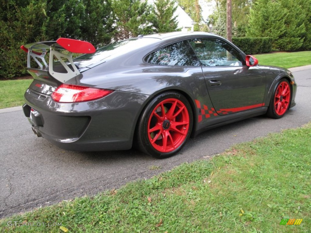 Grey Black/Guards Red 2010 Porsche 911 GT3 RS Exterior Photo #70903966