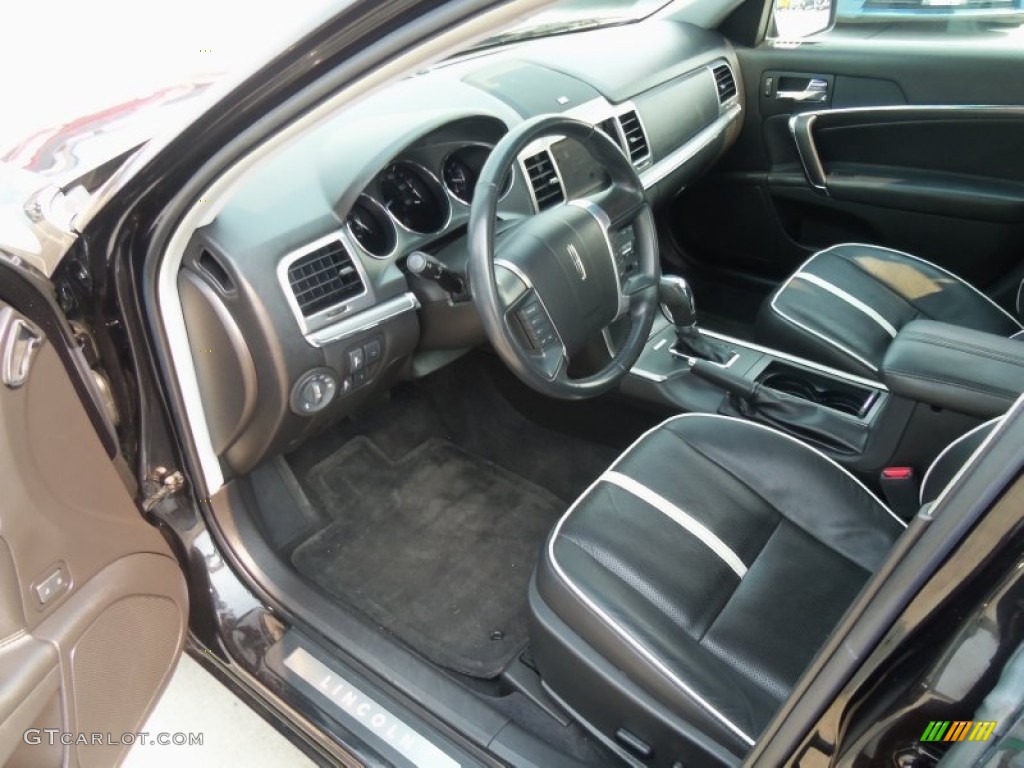 Dark Charcoal Interior 2010 Lincoln MKZ AWD Photo #70904051