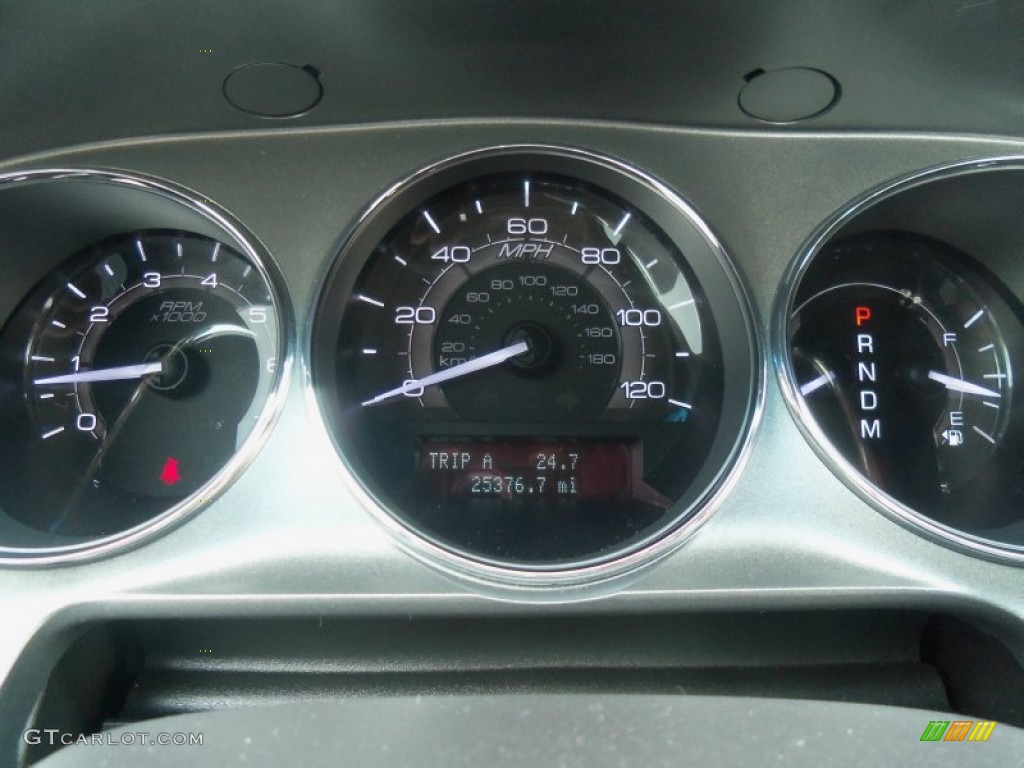 2010 Lincoln MKZ AWD Gauges Photo #70904086
