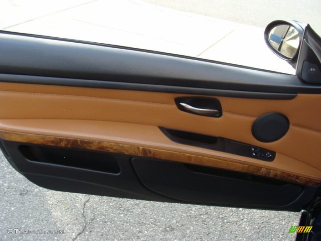 2007 3 Series 335i Coupe - Monaco Blue Metallic / Saddle Brown/Black photo #6